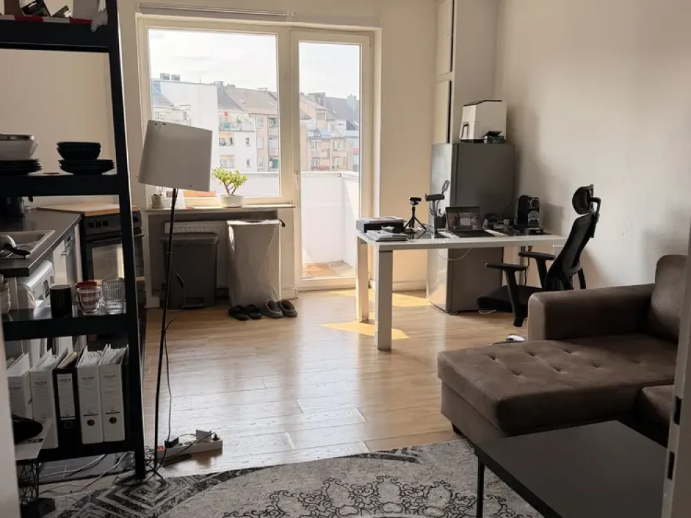 Zentral leben: 1,5-Zimmer-Wohnung in Düsseldorf-Stadtmitte