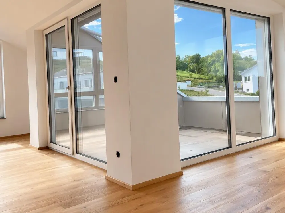 2.5-Room Penthouse Apartment with Roof Terrace in Ochsenhausen