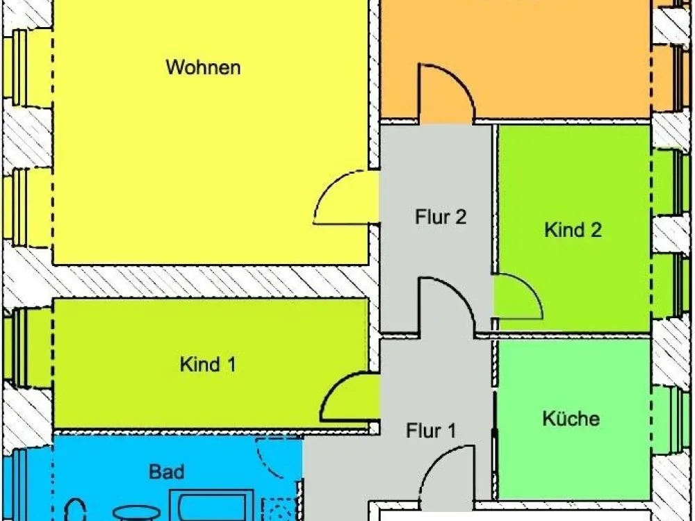 Perfekte Familienwohnung im charmanten Schloss Zehista!