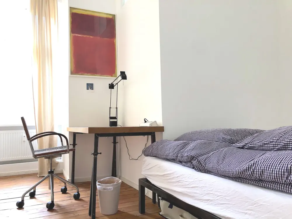 Möblierte helle Designer Altbauwohnung, Prenzlauer Berg