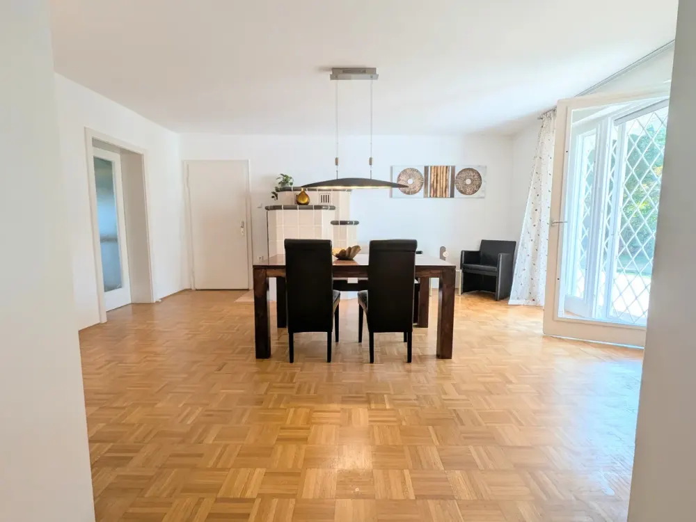MÖBLIERTE 7-ZI-GARTENWOHNUNG - IDEAL FÜR DIE GROSSE FAMILIE ODER ALS WG
