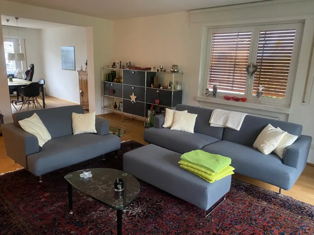 Aussergewöhnlich! 2-Zimmer-EG-Traum-Wohnung Luxusinventar Balkon+Terrasse+Garten+neue EBK