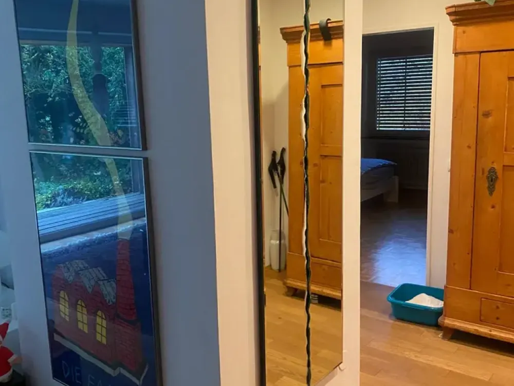 Aussergewöhnlich! 2-Zimmer-EG-Traum-Wohnung Luxusinventar Balkon+Terrasse+Garten+neue EBK