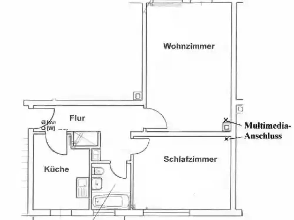 2 ZKB in KA-Mühlburg - Zentrale Lage