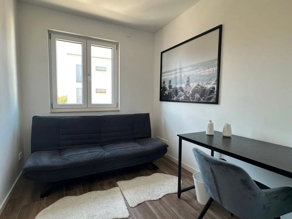 Neubau 2023 A. Heeresbäckerei, 3,5 Zi., zwei Balkone, teilmöb.