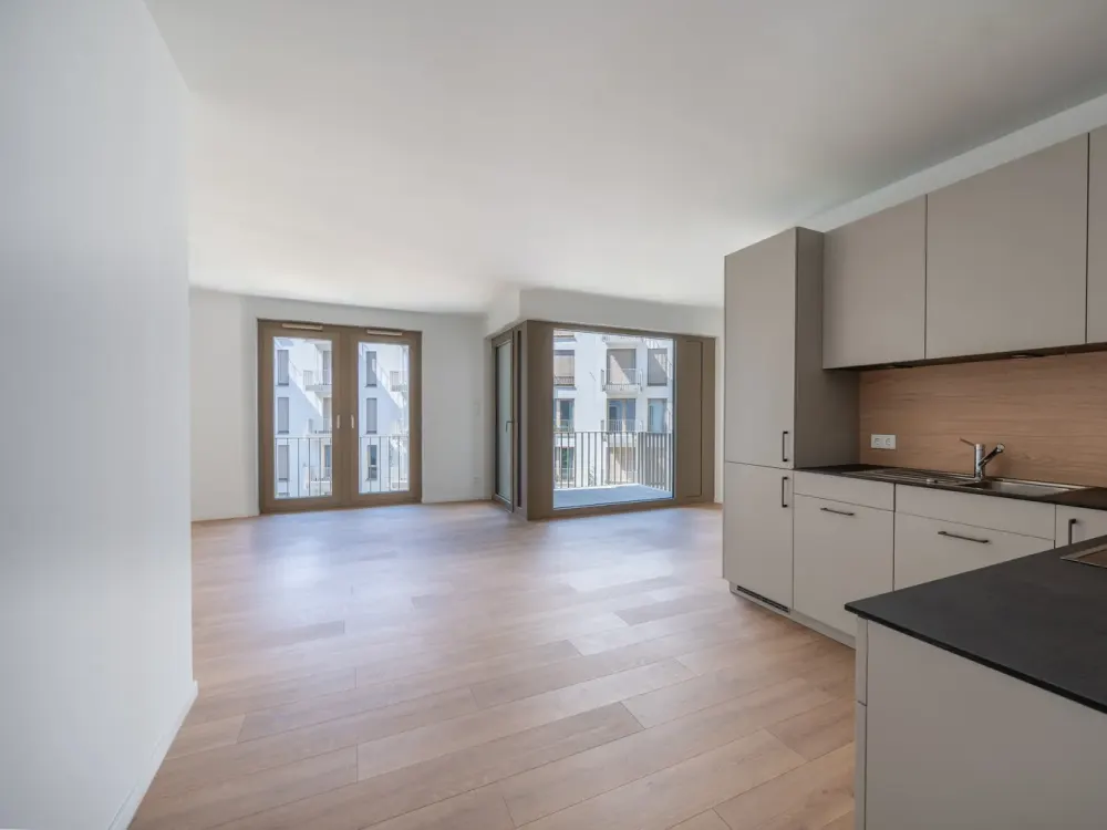 Hochwertige 4-Zimmer-Neubauwohnung mit Balkon in modernem Wohnquartier