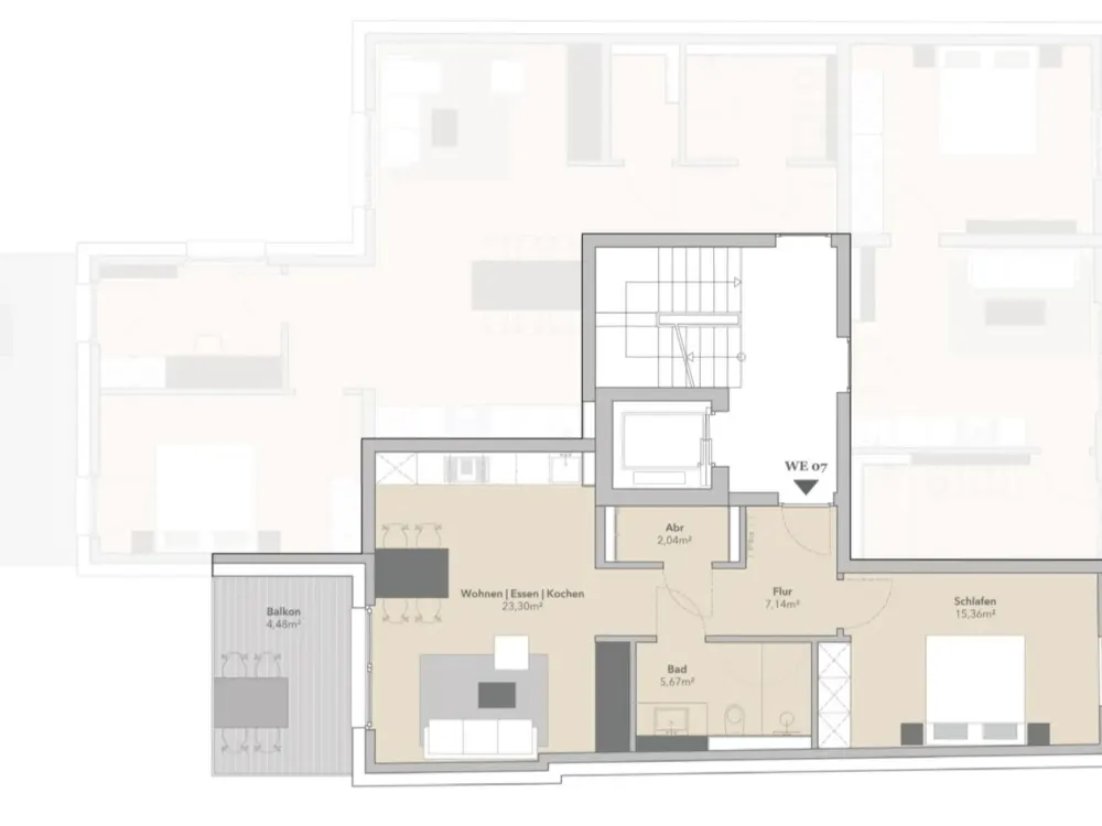 Erstbezug im Neubau: Moderne 2-Zimmer-Wohnung mit Balkon in Frechen