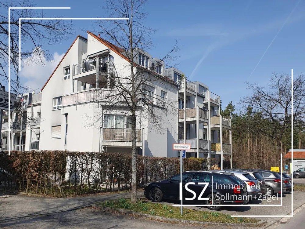 Gepflegte 2-Zimmerwohnung mit Balkon und TG-Stellplatz in Schwanstetten