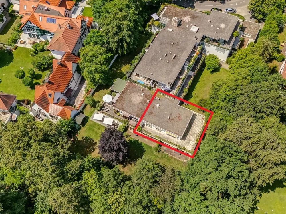 Rarität in Pullach - außergewöhnliche Penthouse Wohnung mit großer Dachterrasse