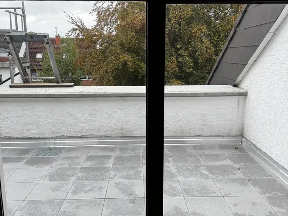 First Occupancy After Complete Renovation 2-Room Attic Apartment with Large Balcony