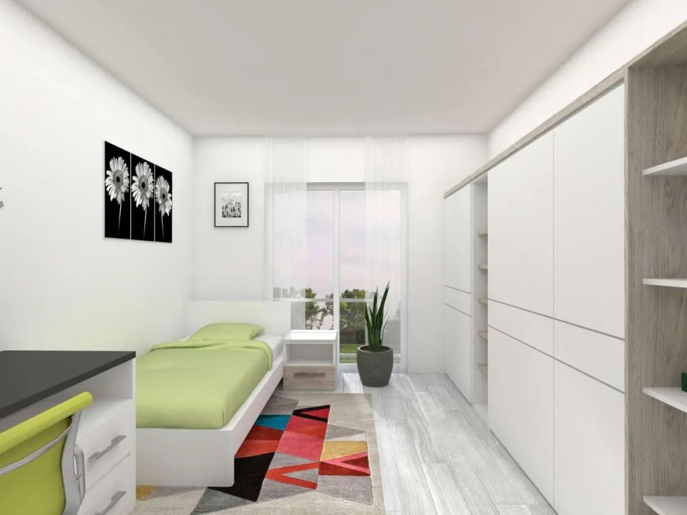 WOW großzügige, helle und freundliche 4 Zi. Neubau Whg. mit Balkon und EBK Bieber Nord