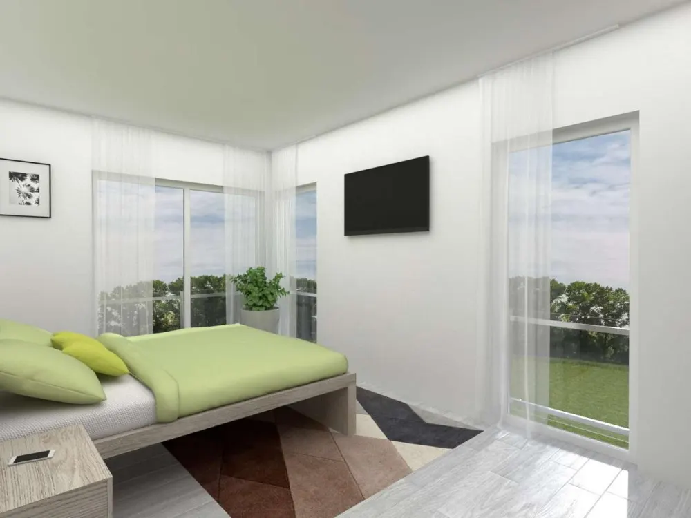 WOW großzügige, helle und freundliche 4 Zi. Neubau Whg. mit Balkon und EBK Bieber Nord