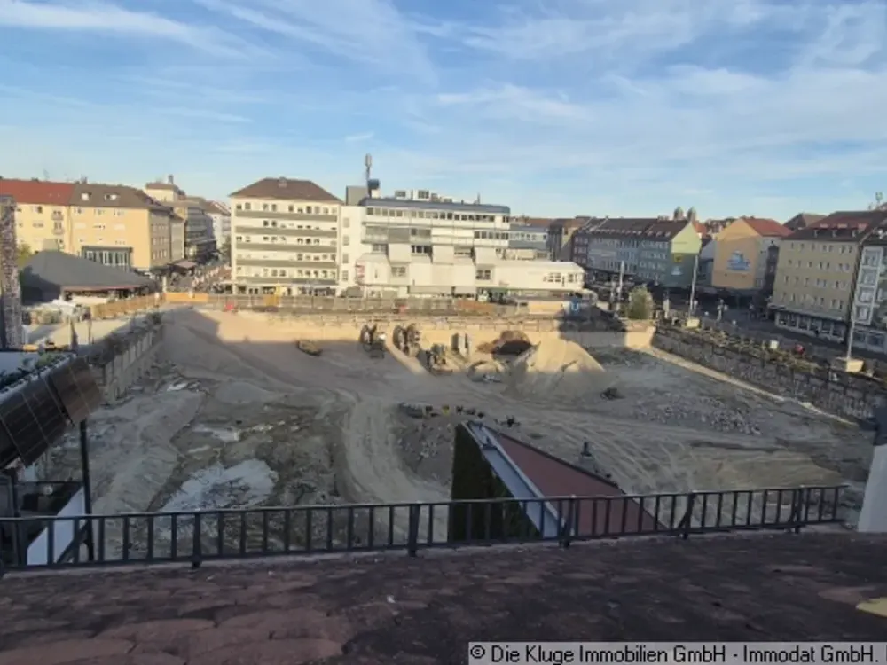 Sehr schöne 2-Zimmer mit Balkon in Nbg.-Südstadt, grenzt an Baustelle!