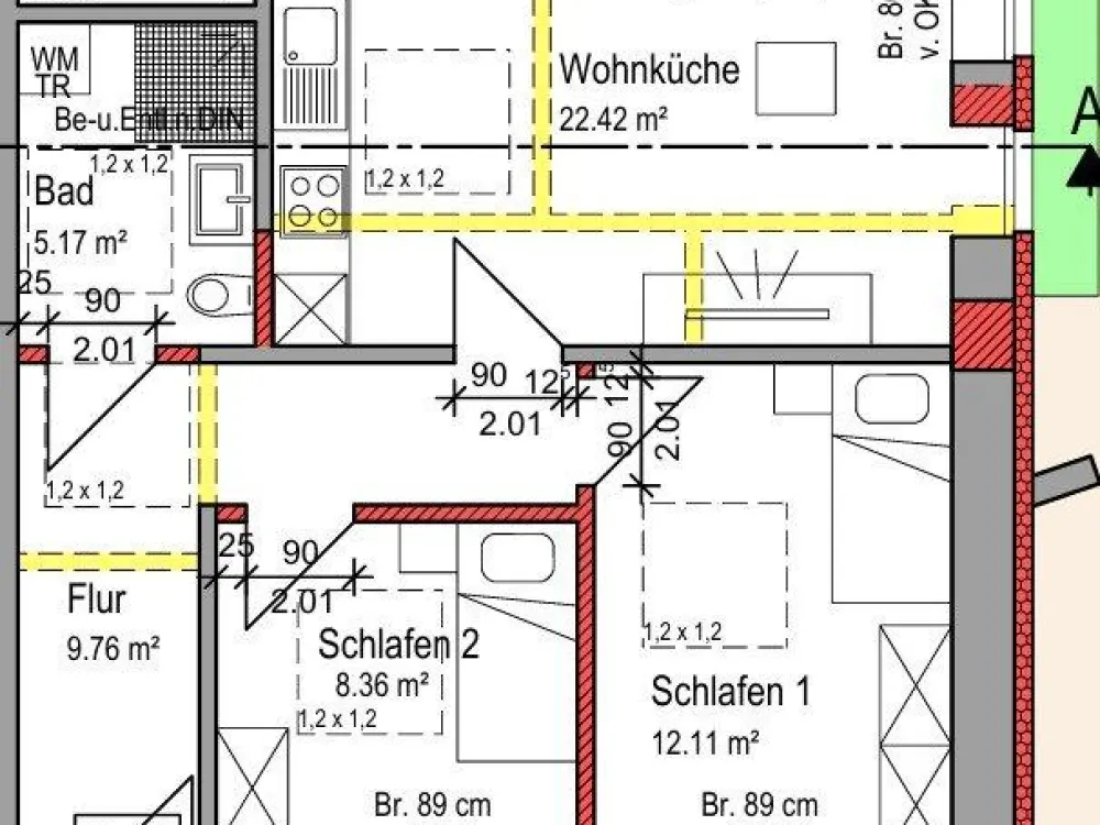 ✨ Exklusive Neubauwohnung in Bremen, 3 Zimmer (WHG 3)