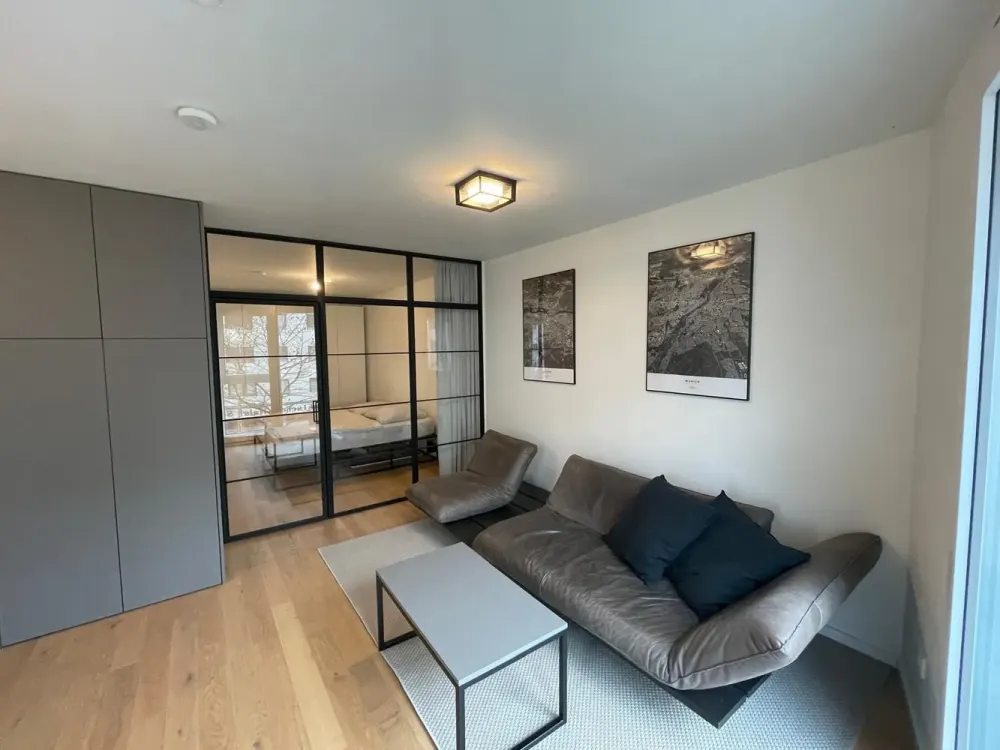 Exklusiv möblierte 2-Zimmer-Wohnung mit Concierge, Rooftop-Terasse & Co-Working, München-Pasing