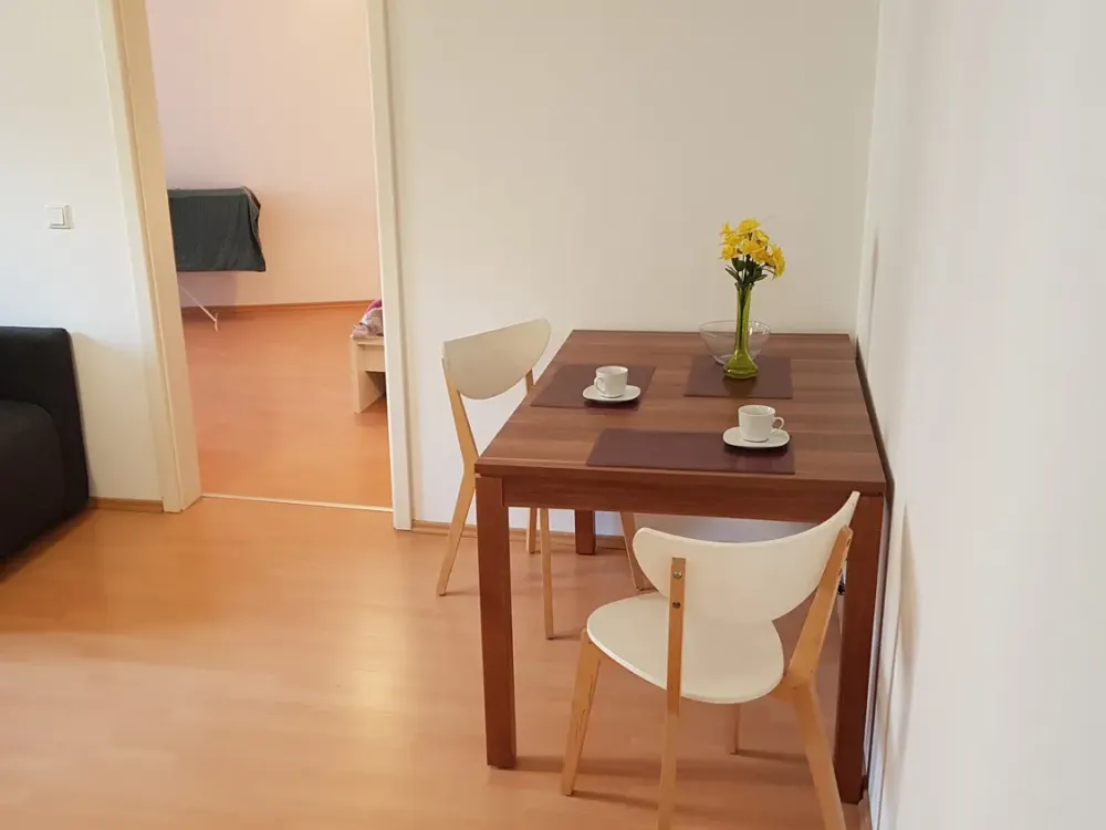Stilvolle, vollständig möbelierte 2-Zimmer-Wohnung mit Einbauküche in Nürnberg