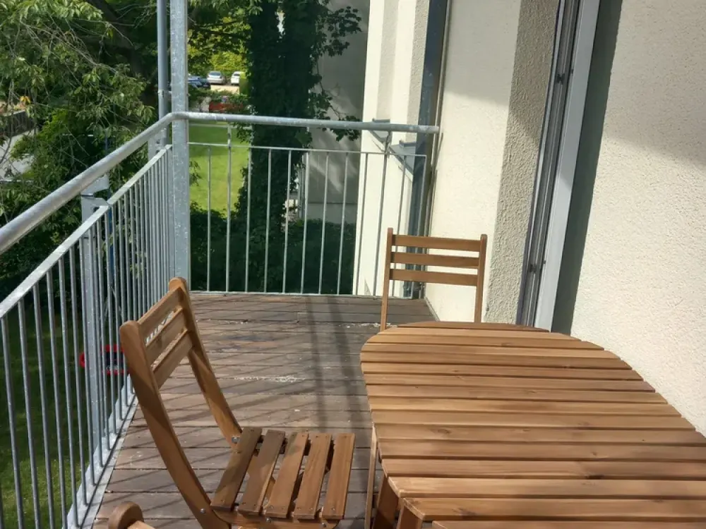gut WG geeignet,tolle 3 Ziwhg,gr.Westbalkon,san,teilmöbliert,PKW-Stpl.ruhig,grün Bestlage Gohlis