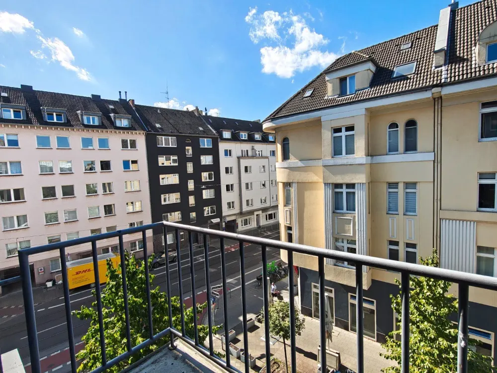 1 Zimmer Apartment in Unterbilk/Hafen mit Balkon