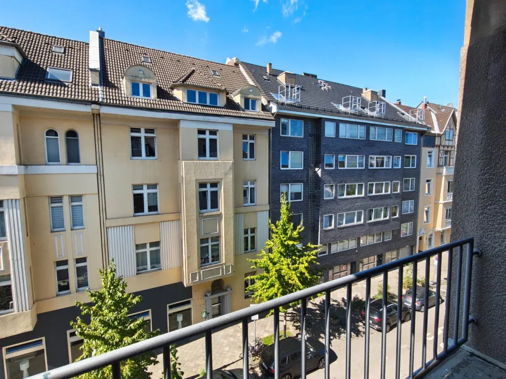 1 Zimmer Apartment in Unterbilk/Hafen mit Balkon