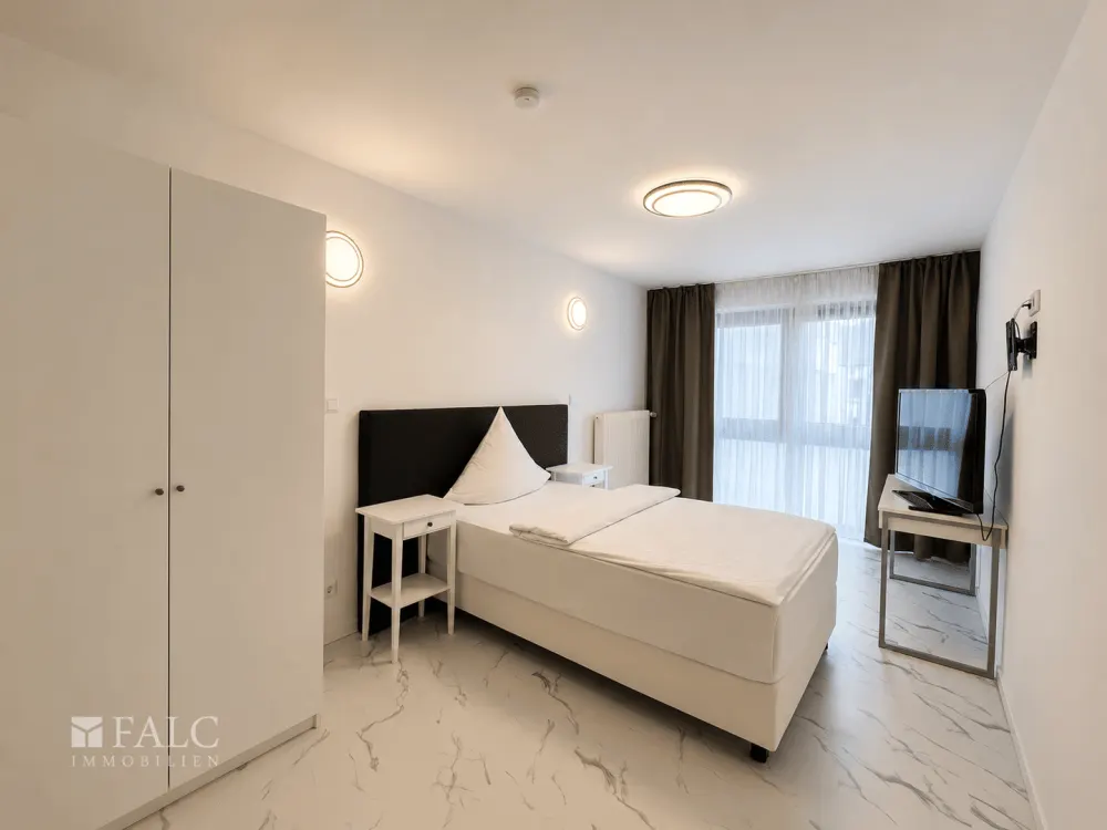 Voll möblierte 2-Zimmer-Wohnung in Düsseldorf - All-inclusive & flexibel ab 1 Monat