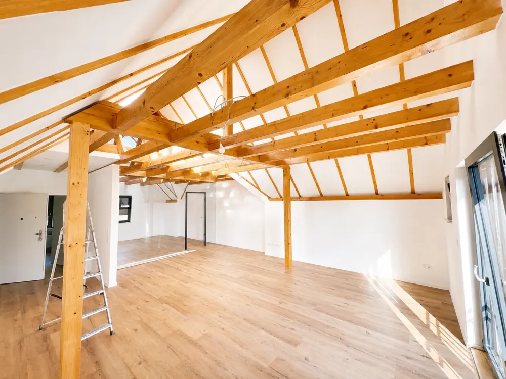 Lichtdurchflutetes Loft mit Rheinblick - Hitdorf! Erstbezug nach Modernisierung.