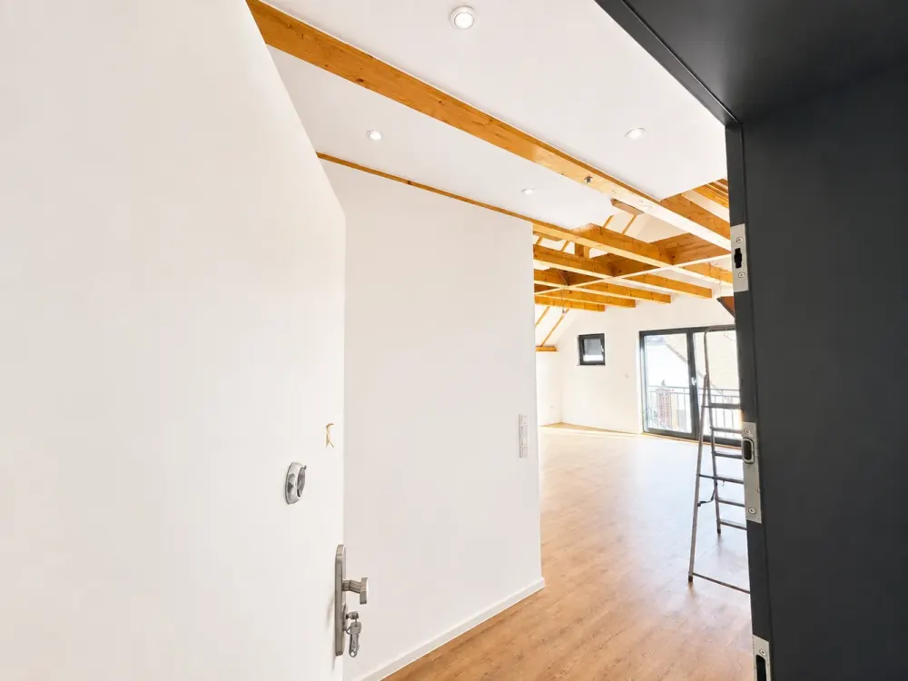 Lichtdurchflutetes Loft mit Rheinblick - Hitdorf! Erstbezug nach Modernisierung.