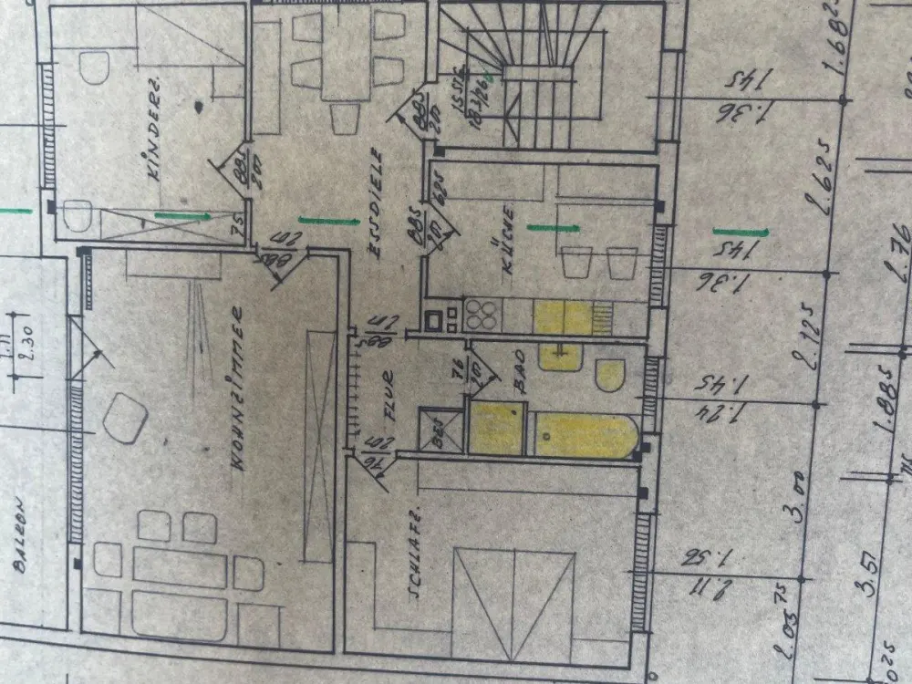 3 Zimmerwohnung, Eßdiele und Balkon in 30974 Wennigsen-OT Degerse