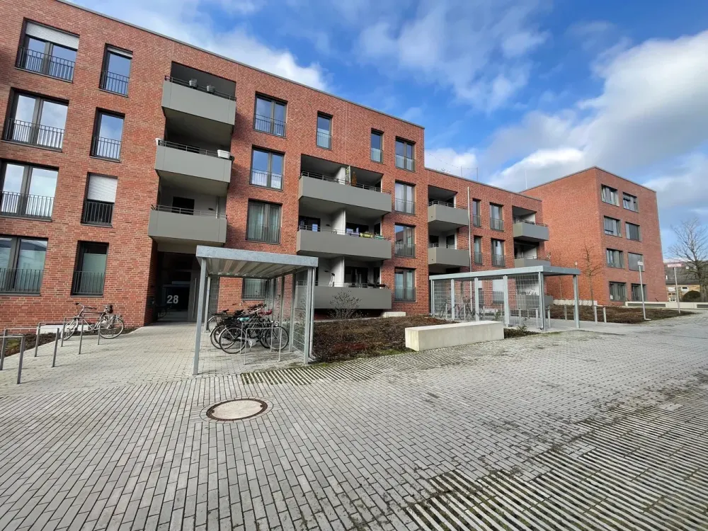 Große moderne Neubauwohnung