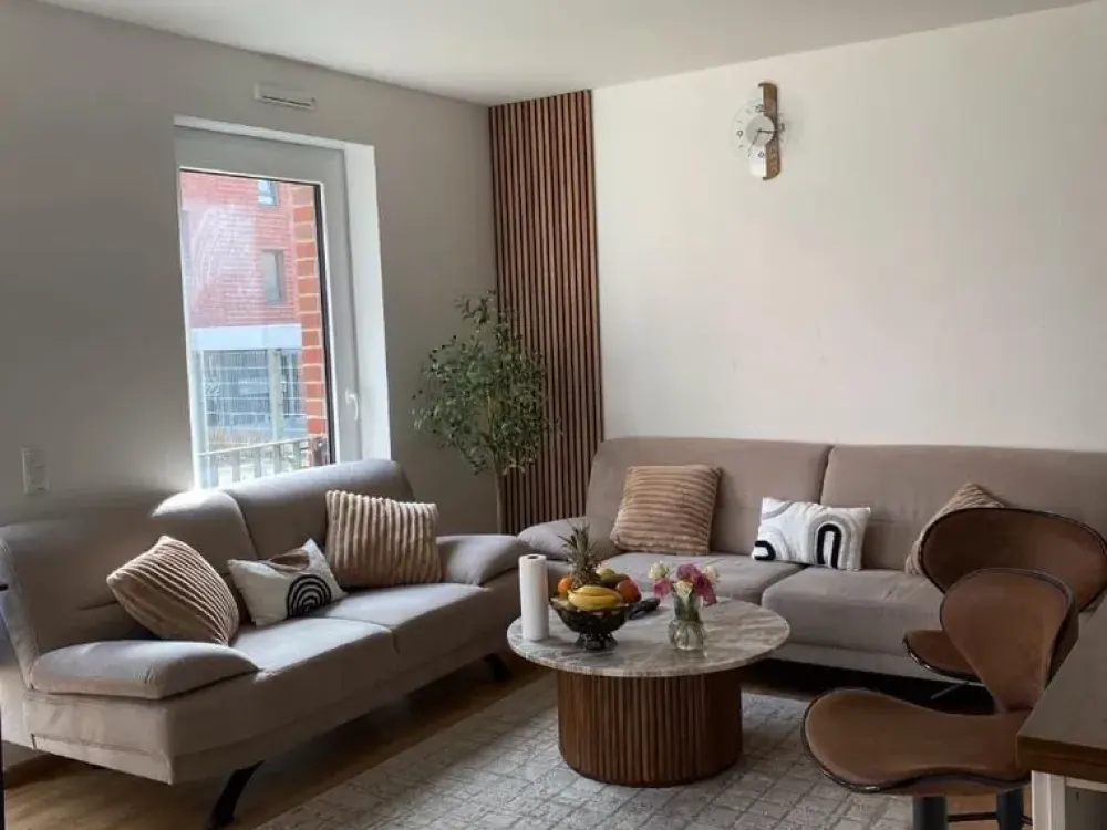Große moderne Neubauwohnung