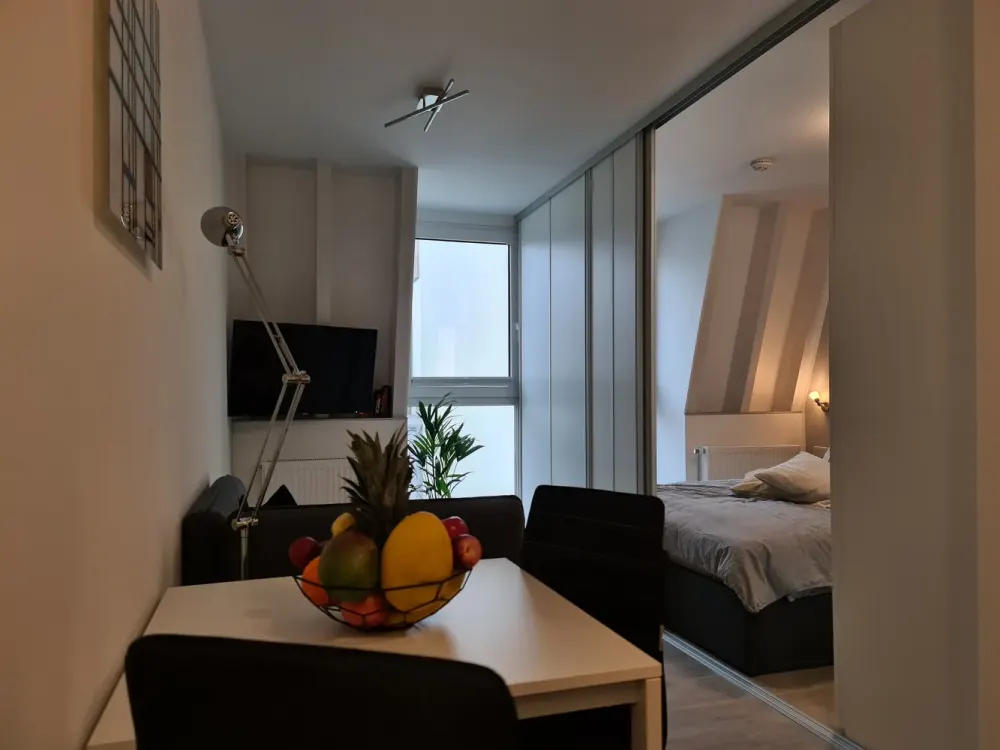Single East-Side Top Floor Apartment - voll möbliert - ruhig & all inclusive ab sofort
