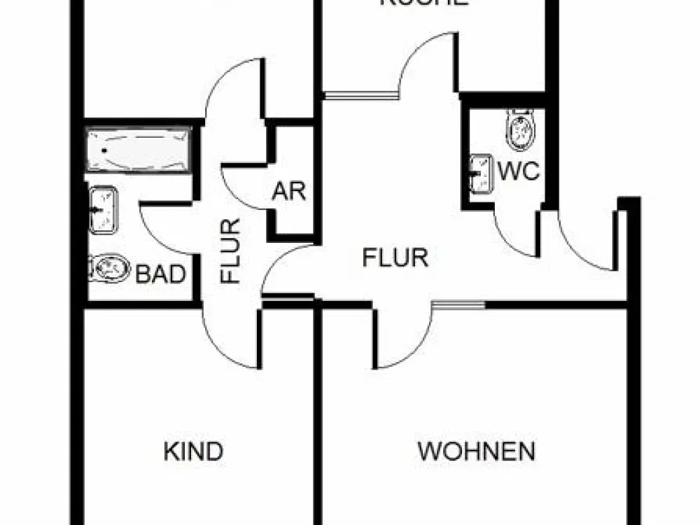 Top renovierte 3-Zimmer-Citywohnung in ruhiger Burgnähe