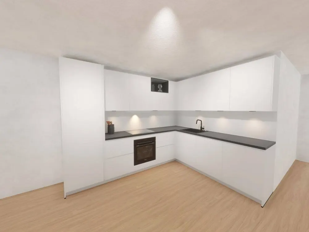 Beautiful 4-Room Family Apartment with Loggia and Balcony