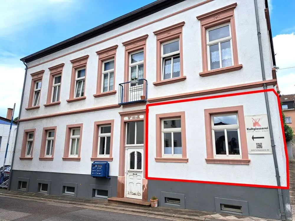Renovated 1 Room Apartment with Kitchen and Bathroom on the Ground Floor