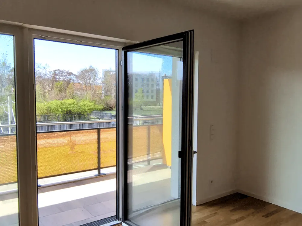 Modernes 1-Zimmer-Apartment mit Balkon, Erstbezug 2026 im Zentrum-Südost