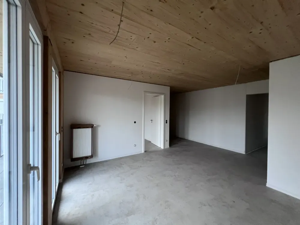 White WBS for 4 persons up to 85 m²: Südvorstadt! 4-room apartments 82.19 m² with balcony, ecological 'wooden house'!