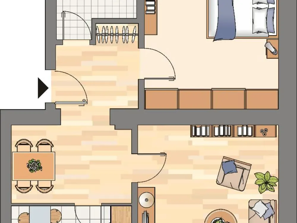 Ab sofort! 2-Zimmer Wohnung im schönen Dortmund Bövinghausen