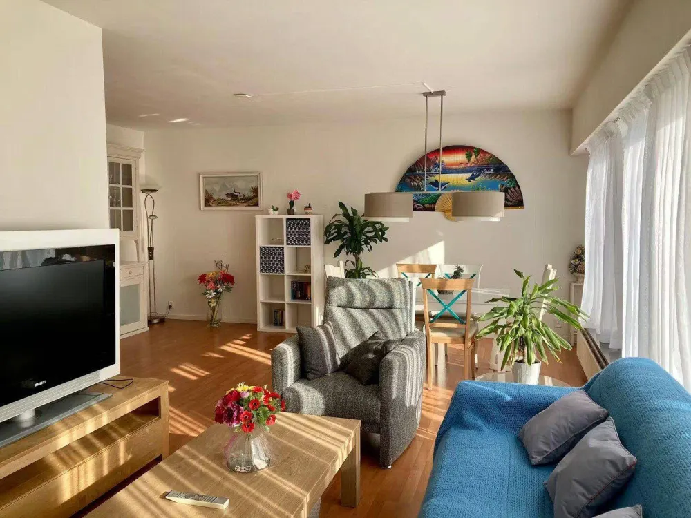 2 rooms plus living room, fully furnished
