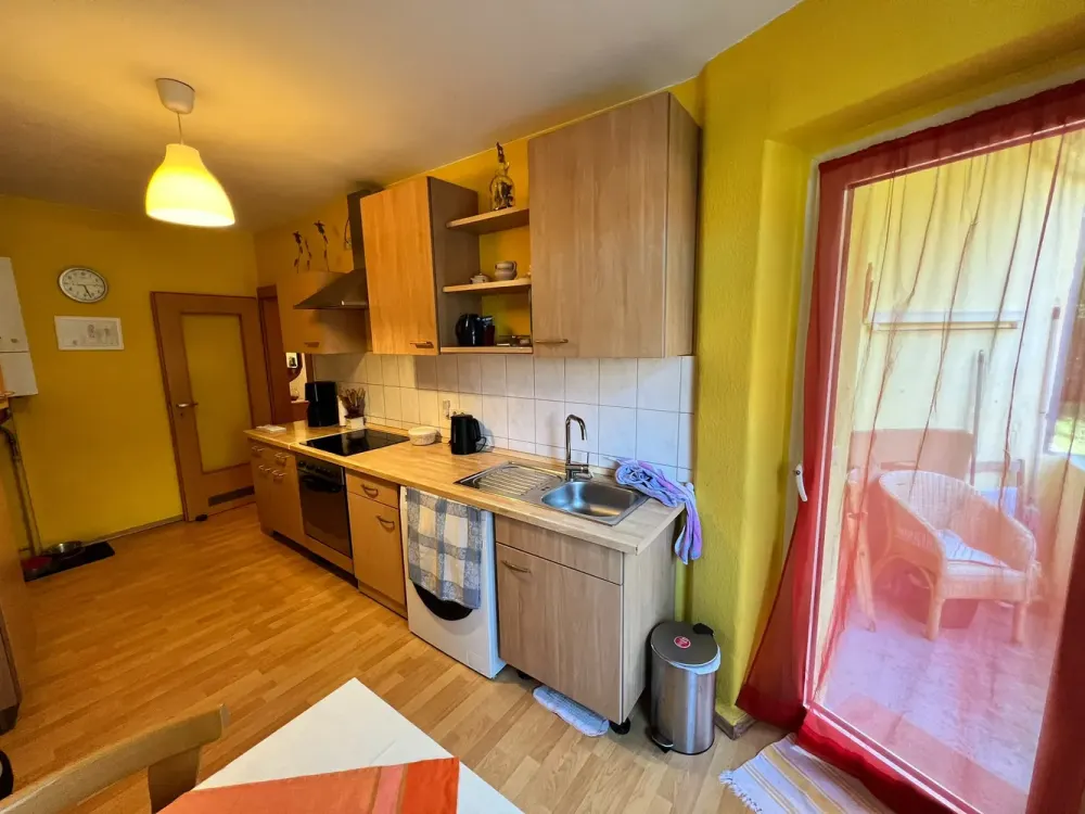 3-Zimmer-Wohnung im Erdgeschoss mit Balkon