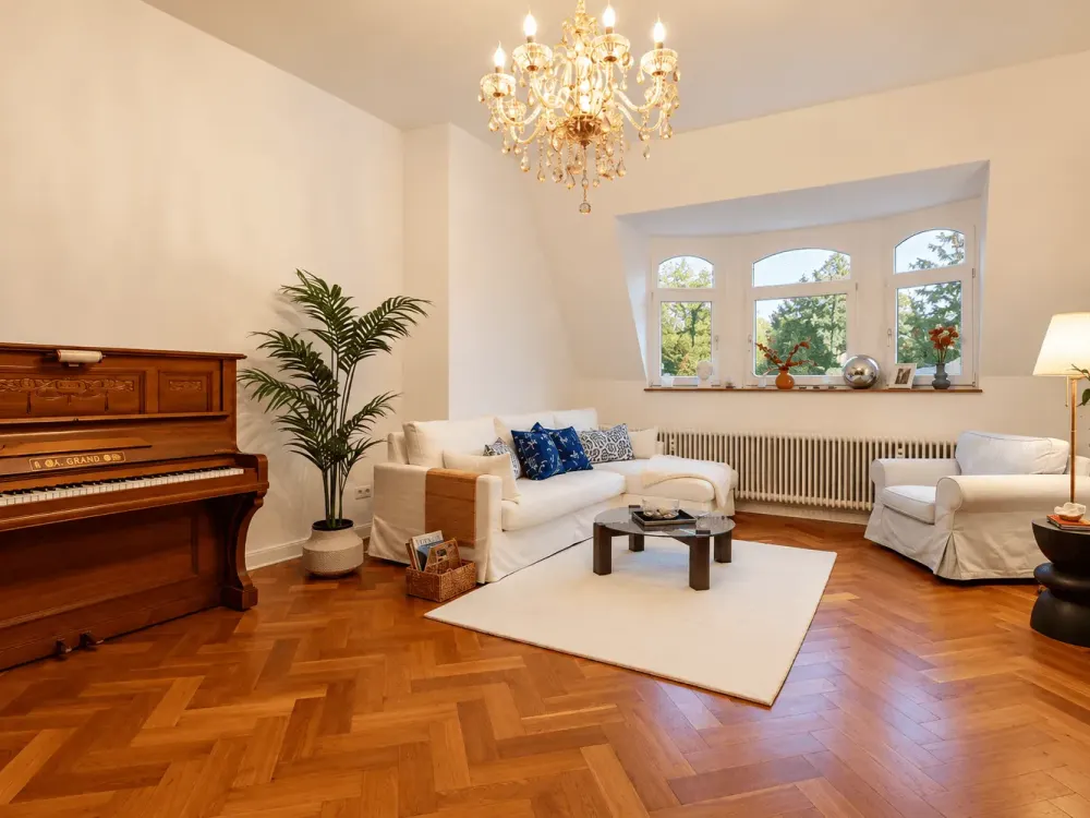 Möblierter Altbau am Bürgerpark, Kaminofen, Parkett Einbauküche in Schwachhause