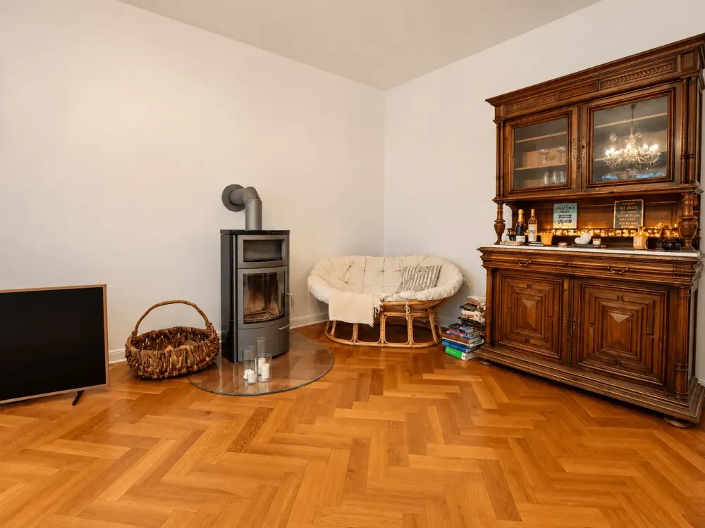 Möblierter Altbau am Bürgerpark, Kaminofen, Parkett Einbauküche in Schwachhause