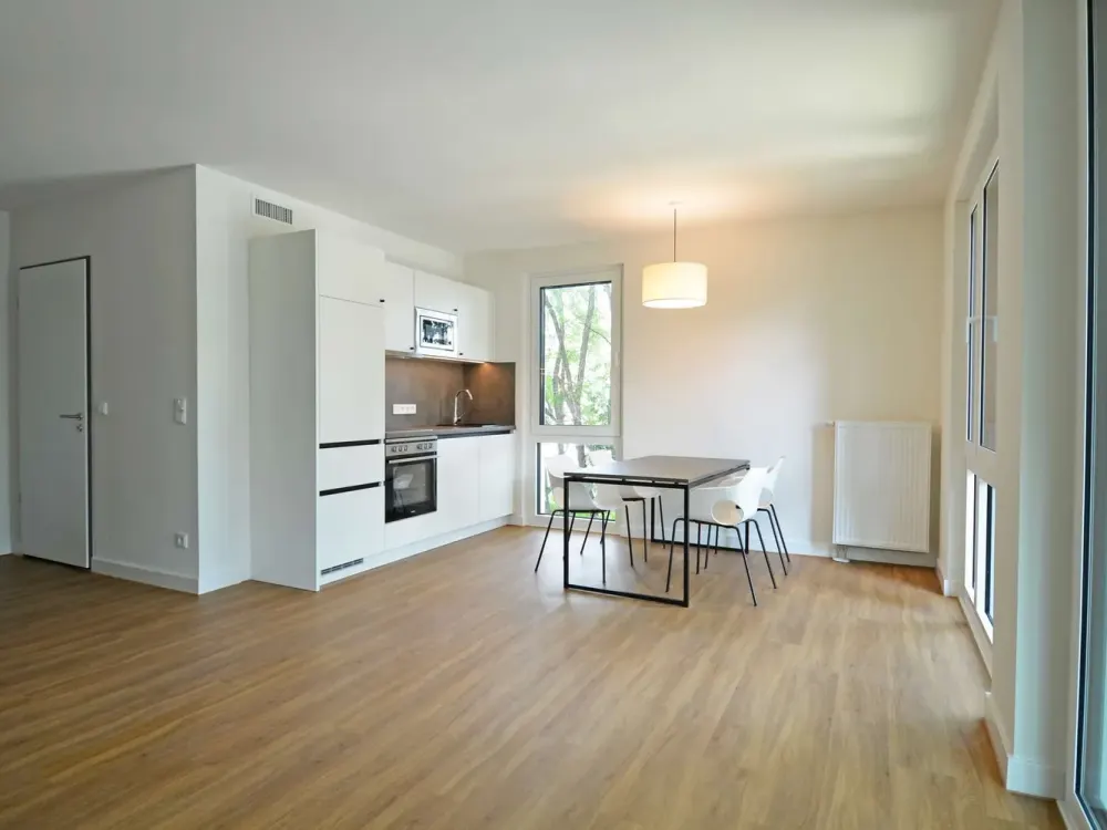 Neubau: Möblierte 2-Zimmer-Wohnung mit Terrasse