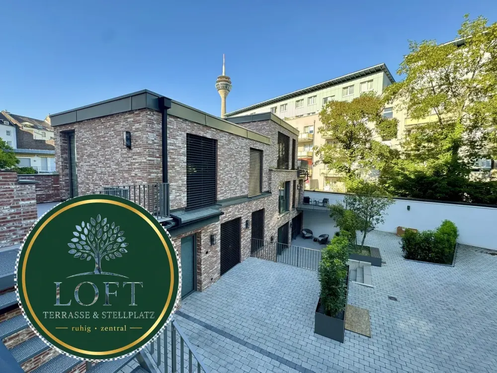 *Exklusives Hinterhof LOFT* als Effizienzhaus mit Smart-Home, Erdwärme & Stellplatz im Medienhafen