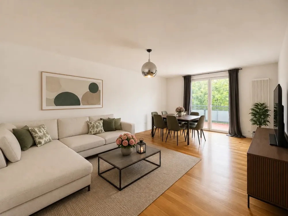 NEU*3-Zimmer-Altbau-Wohnung mit Dachterrasse*Penthouseflair*G-WC*2 Balkone*Toplage Westend*