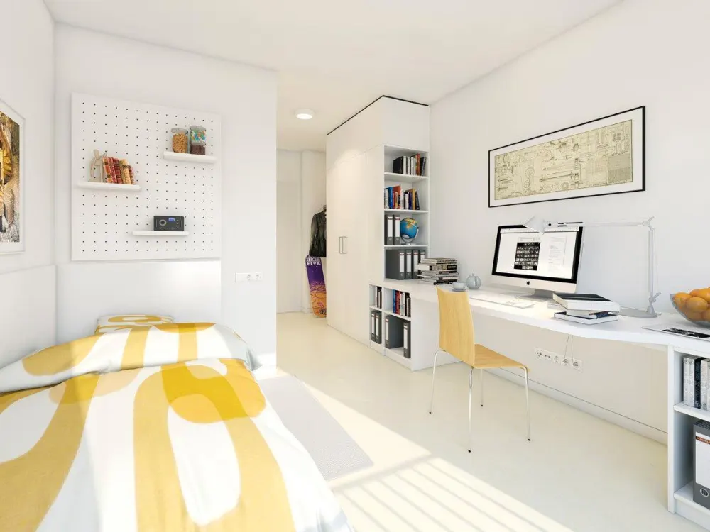 Untermiete: Modernes Studentenwohnheim-Apartment in de Innenstadt