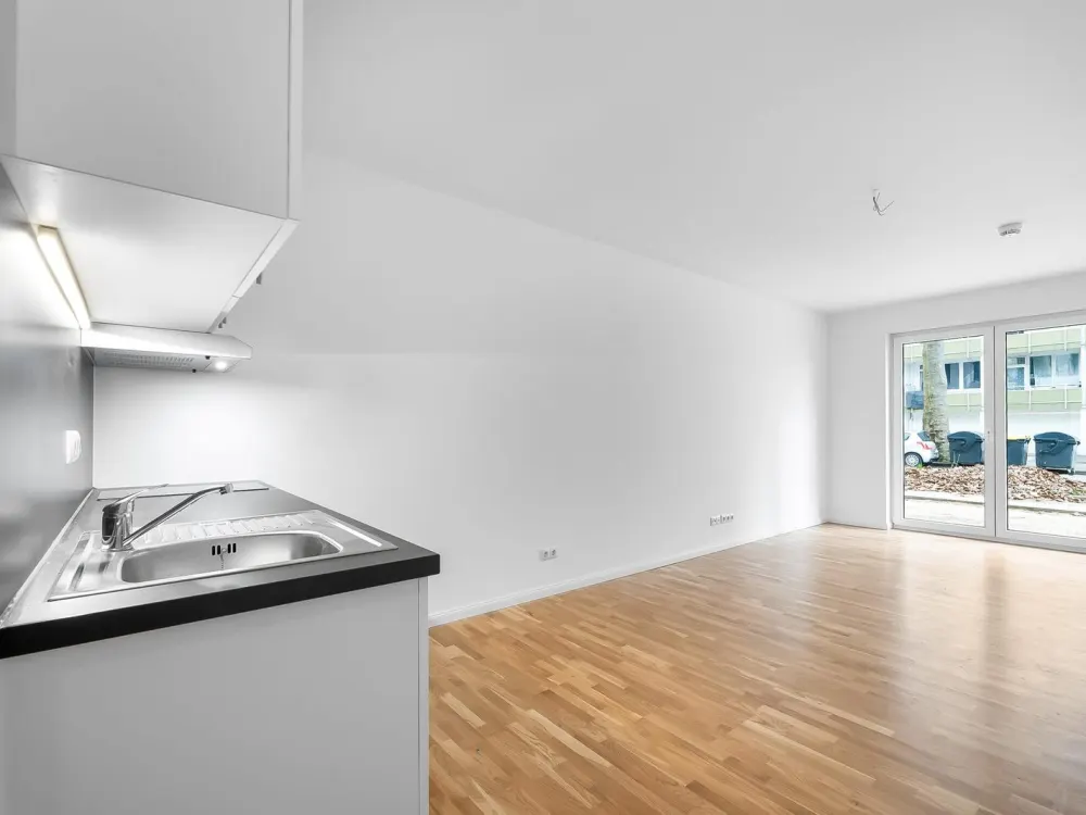 Mietrabatt - Unmöbliertes Studio mit EBK in Lichtenberg