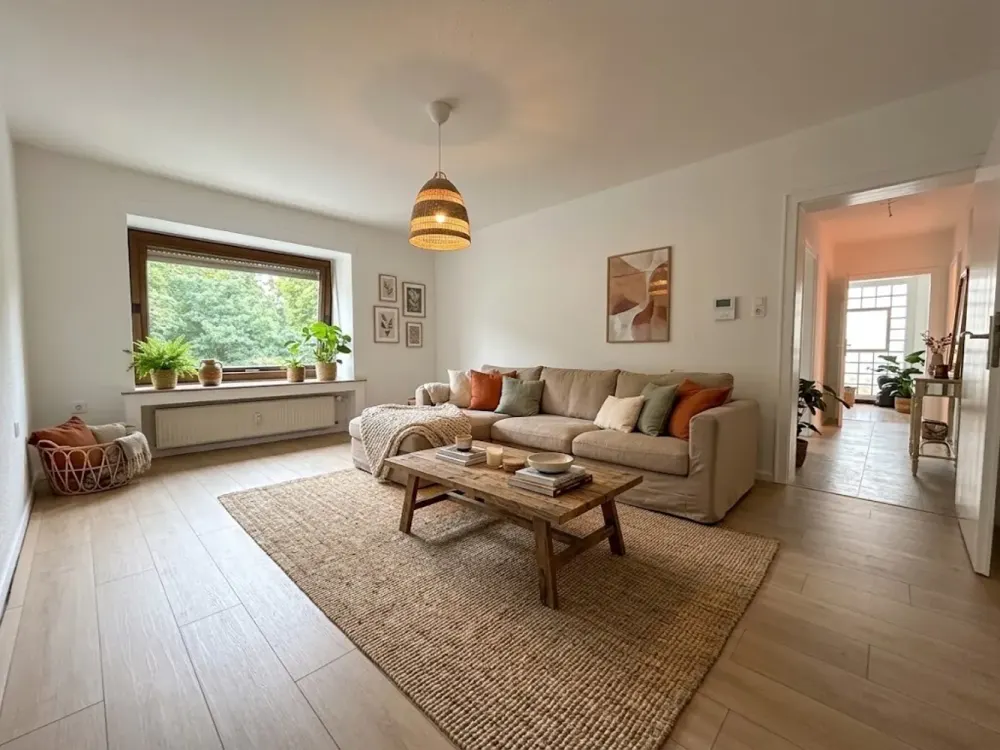 ++ Ruhiges Wohnen im 3-Familienhaus, 3-Zimmer-Wohnung mit Balkon ++