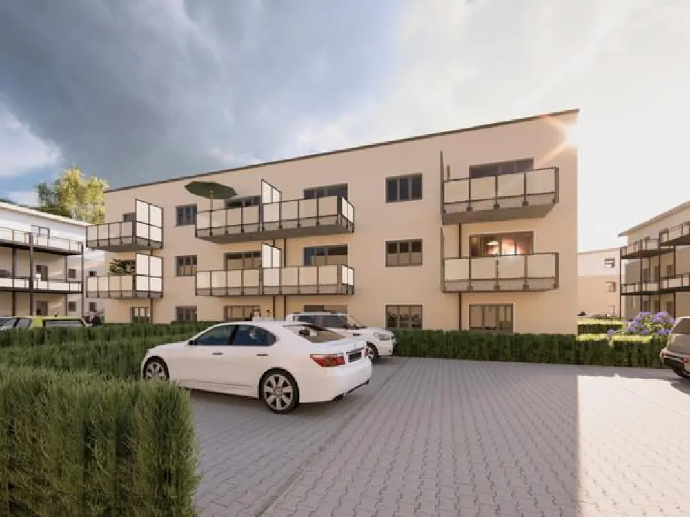 bezugsfertiger Neubau - 4-Zimmer-OG. Wohnung mit Balkon, barrierearm