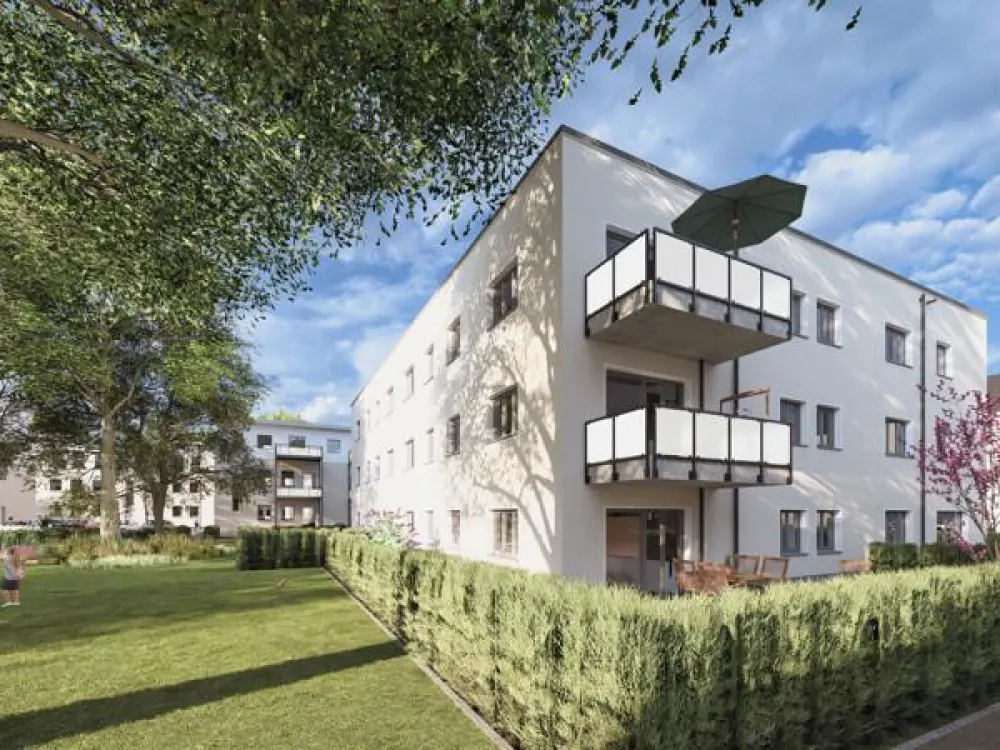 bezugsfertiger Neubau - 4-Zimmer-OG. Wohnung mit Balkon, barrierearm