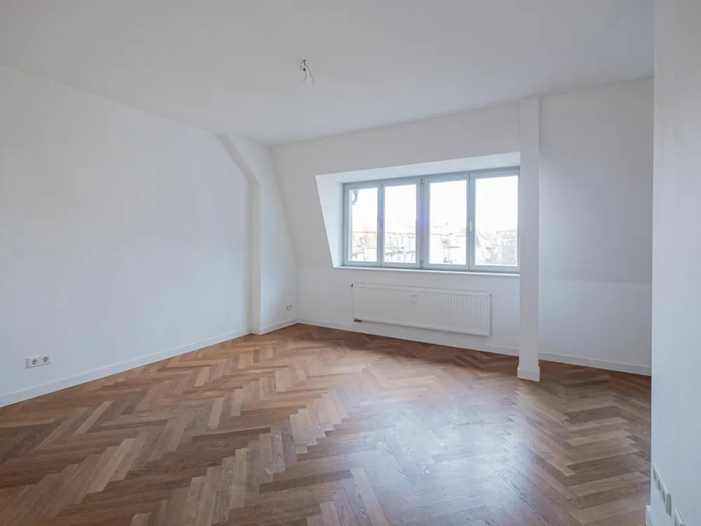 Schicke Altbauwohnung nahe den Elbwiesen. Balkon, Parkett, Wanne, offene Küche, etc.
