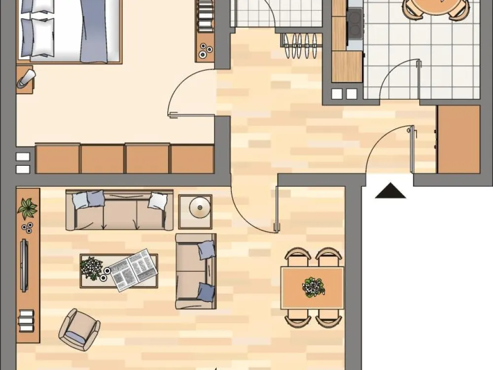 2-Zimmer-Wohnung in Castrop-Rauxel Habinghorst